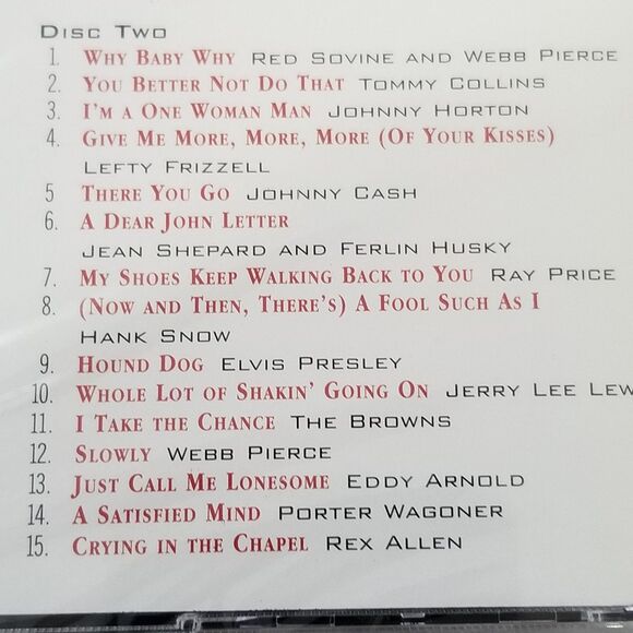 Classic Country Honky-Tonkin; 1952-1957 cds 2 cd set new sealed Rare Find! - Picture 4 of 4